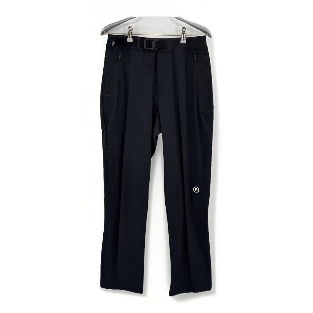 Backcountry Black Belted Double Weave Softshell Pants 8 Women's Active Outdoors